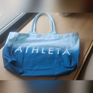 Athleta Blue Ombre Tote Bag
